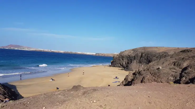 How to get to Papagayo Beach from Playa Blanca Lanzarote?