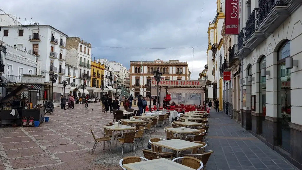 Most beautiful squares in Europe - Plaza Del Socorro, Ronda