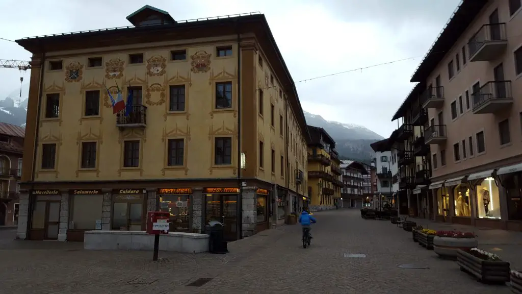 Prettiest squares in Europe - Main Square, Cortina d’Ampezzo